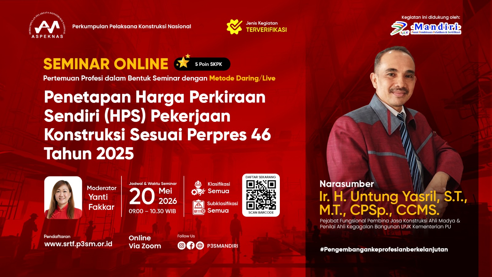 Materi Penetapan Harga Perkiraan Sendiri (HPS) Pekerjaan Konstruksi Sesuai Perpres No. 46 Tahun 2025